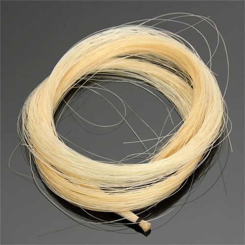 80cm For Violin Bow Hair Horsehair Excellent for Beginners and Professionals - Picture 5 of 24