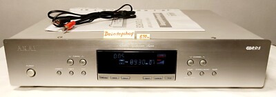 #670 RDS Tuner AKAI AT-3000 RDS in silber in Top Zustand mit Zubehör