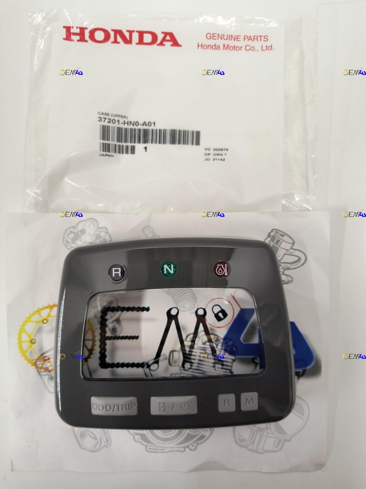 New Genuine Honda Oem Speedometer Display 2009-2014 Trx420fa Rancher 01 Lzi