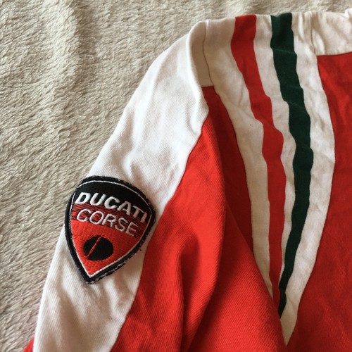Ducati Corse Racing Motorsport mens Red Long Sleeve T Shirt size M - Picture 4 of 10