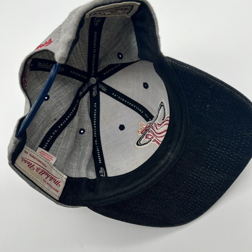 Mitchell And Ness Miami Heat Hat Cap Hardwood Classics Cookies N Cream Colorway - Picture 6 of 10