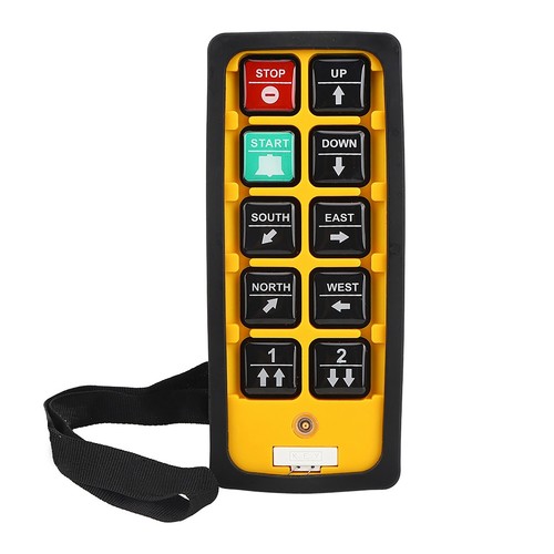 Industrial Remote Controller Oil Resistant Hoist Controller For Cranes Conveyors
