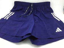 New ADIDAS Men s RUNNING OWN THE RUN 7 AEROREADY SHORTS IY0706 Dark Blue S