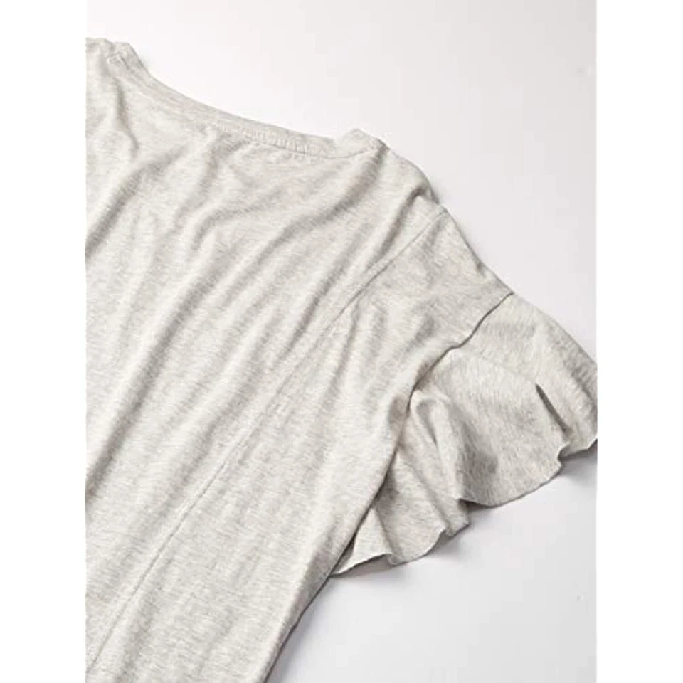 Precio de venta sugerido por el fabricante $40 William Rast Top manga corta, gris jaspeado, talla mediana Foto 2 de 4