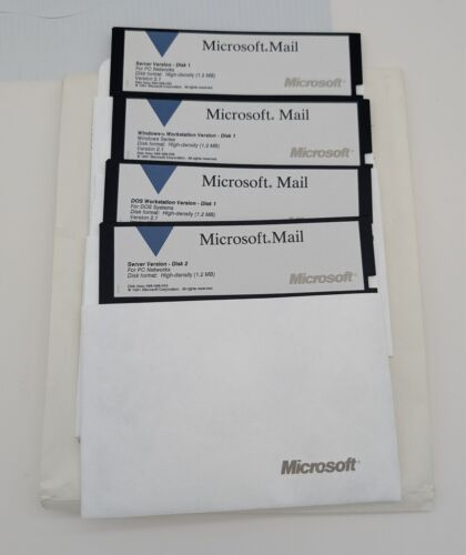 Microsoft Mail Version 2.1 - 5,25" und 3,5" Disketten