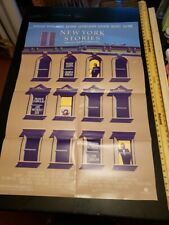 NEW YORK STORIES MOVIE POSTER 1 Sided ORIGINAL 27x40 WOODY ALLEN(143f)
