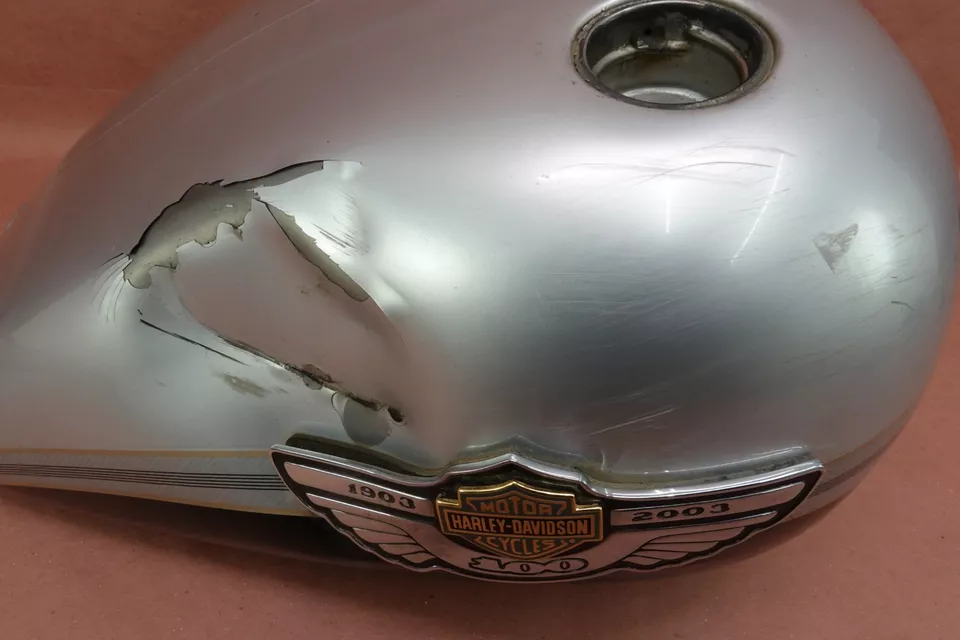 Harley-Davidson Heritage Softail 2000-2011 tanque de gasolina combustible gasolina Foto 2 de 4