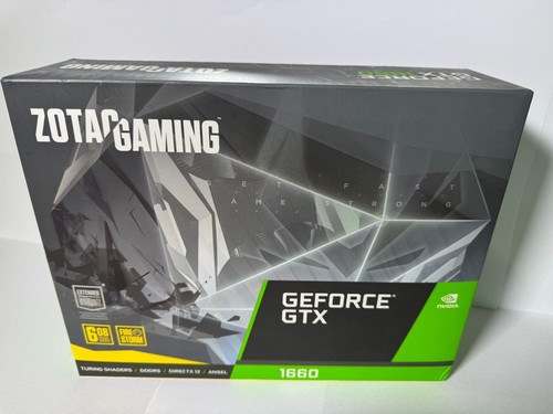 ZOTAC GAMING GEFORCE GTX 1660 TWIN FAN 6GB 192BIT GDDR5 nuovo in scatola sigillata - Foto 1 di 4