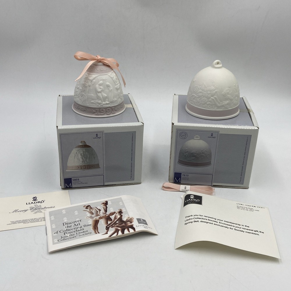 Lladro Spring Bell and Christmas Bell - Thumbnail 2