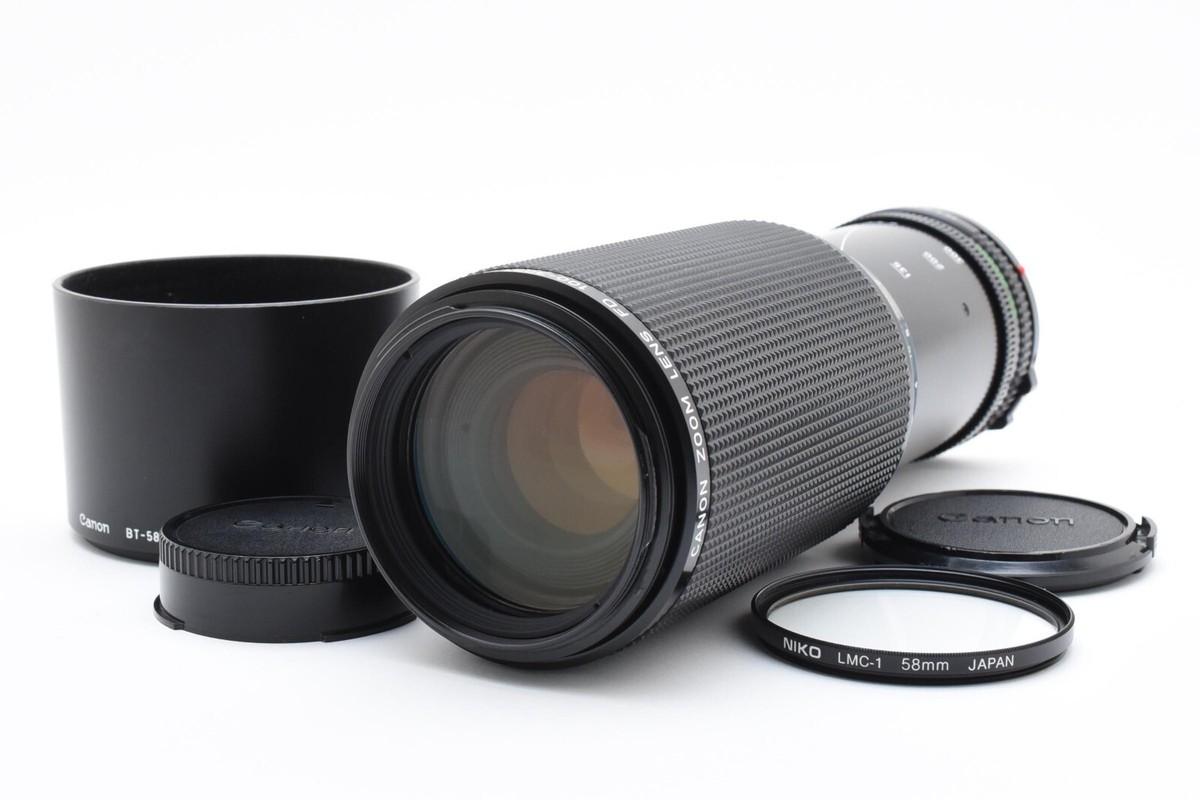 AS-IS) Canon New FD NFD 100-300mm f/5.6 L MF Zoom Lens From