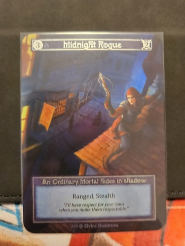 Sorcery Contested Realm Alpha - Midnight Rogue - Foil - (Elvira Shakirova) - Bild 1 von 8
