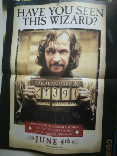 POSTER HARRY POTTER DELLA GAZZETTA DEI MAGHI E DELLE STREGHE - SIRIUS BLACK - Imagen 2 de 2