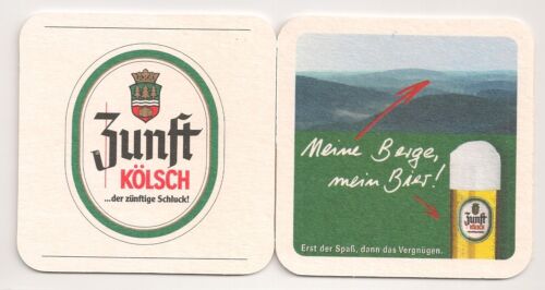 Zunft Kölsch - Bierdeckel "Meine Berge, mein Bier!" - Afbeelding 1 van 1