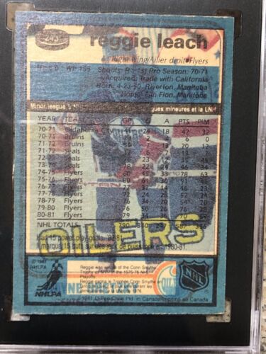 1981 O-Pee-Chee NHL ERROR Hockey Card 1/1 Wayne Gretzky #106 SGC Authentic RARE - Bild 8 von 17
