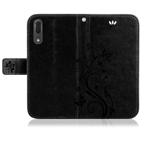 Huawei Handy Tasche Handyhülle Schutz Hülle Blumen Flip Cover Buch Case Etui - Bild 21 von 153