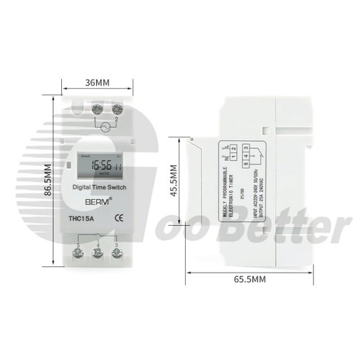 Programmable Digital Time Relay Timer Switch 24hr 7Day Control 35mm DIN Rail - Picture 12 of 24
