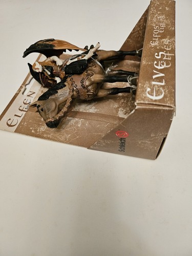 Schleich #70406 Elfen Surah on Horse with Baby Dragon Toy Fantasy Figurine New - Picture 4 of 5