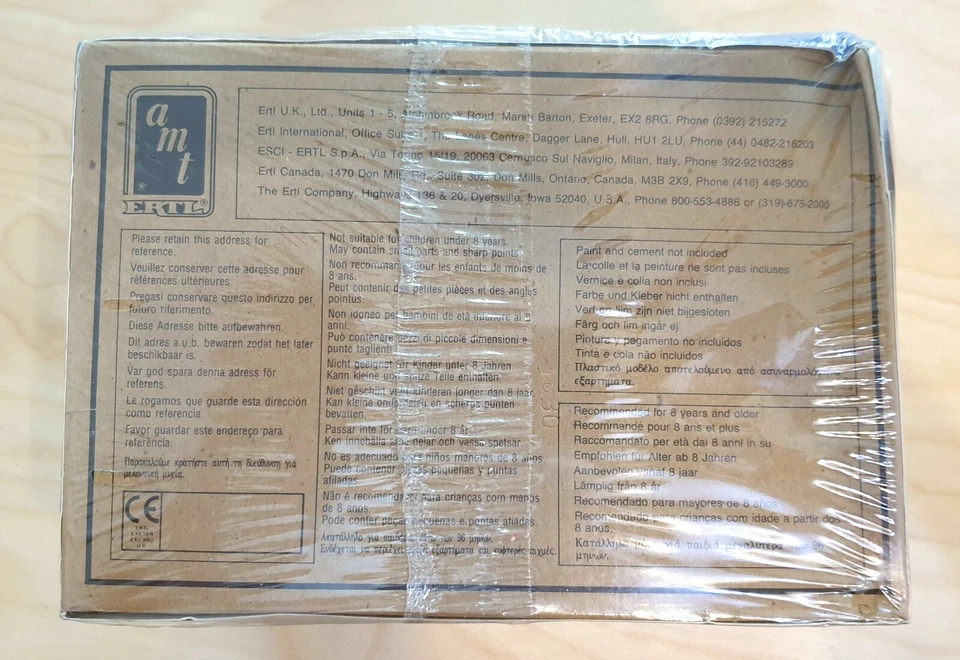 Kit Modelo Auto Robocop 1 Coche de Policía AMT 6059 ERTL 1/25 Raro - Imagen 4 de 4