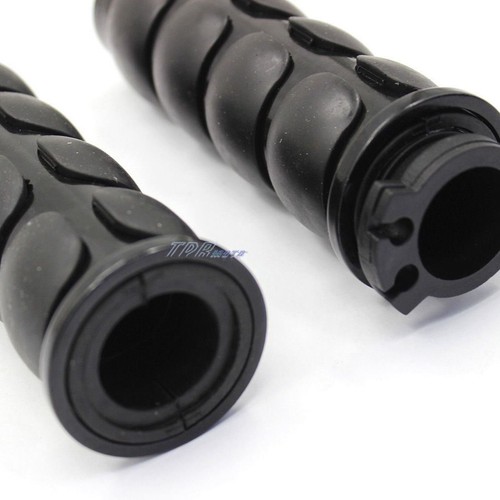 1" Handlebar Hand Grips Aluminum Soft Rubber for Yamaha V-Star XVS 650 950 1100 - Picture 9 of 12