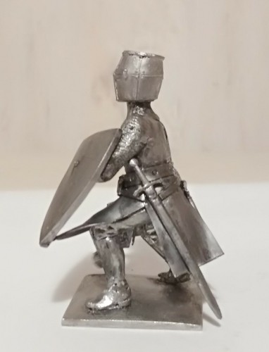 VID soldados Kn-1-003 caballero europeo 12c. Figura de colección de metal 54-60 mm - Imagen 7 de 8