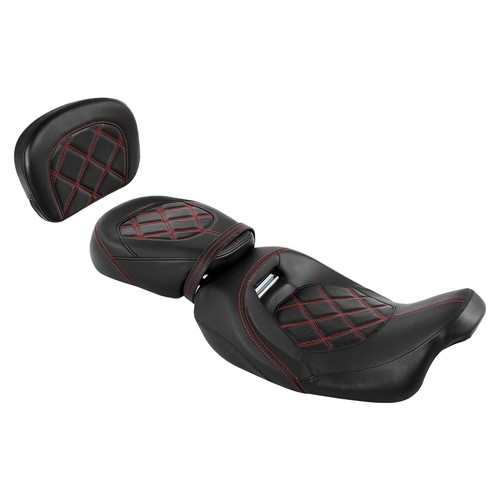 Driver & Passenger Seat Backrest Fit For Harley Touring CVO Road Glide 2009-2023 - Picture 2 of 12