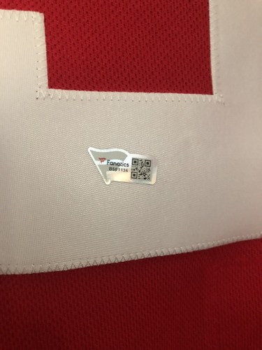 Moritz Seider signiertes/signiertes Authentic Adidas Trikot mit Insc Fanatics Detroit - Bild 4 von 8