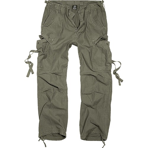 Pantalones de carga Brandit M65 pantalones vintage muchos colores S-7XL pantalones de ejército pantalones de carga - Imagen 2 de 11