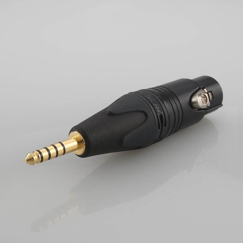 NEUTRIK 4 Pin XLR Female to 4.4mm Balanced Male GoldPlated Adapter Male female eBay