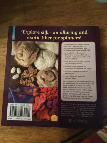 New The Practical Spinner's Guide Book- Silk by Sara Lamb (Trade Paper) - Picture 2 of 4