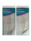 Make N' Mold Clear 11”x4.875” Treat Party Bags 20 Count (40 Total) 2 Pack NEW