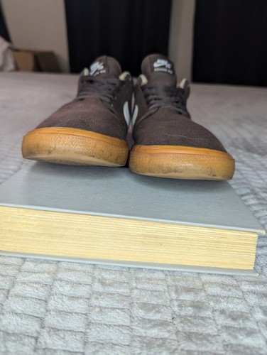 NIKE SB Shoes 9.5 Men's Brown Sneakers PORTMORE MID Skateboarding  - Picture 5 of 9