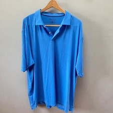 Peter Millar Seaside Short Sleeve Polo Shirt XXL Blue