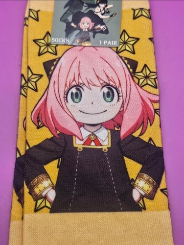 SPY X FAMILY ANYA NO SHOW SOCKS ONE PAIR NEW size  - Picture 2 of 3