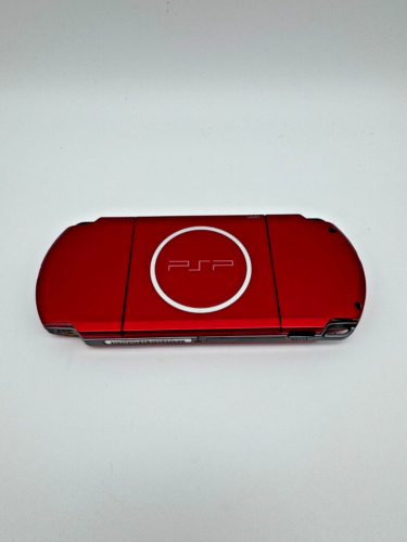 Sony PSP 3004 Slim Lite ROT - Playstation Portable - GUT - Bild 7 von 11