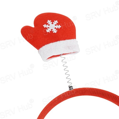 Novelty Adult Antlers Headbands, Reindeer,Star, Kids Head Boppers Santa,Snowman - Picture 13 of 114