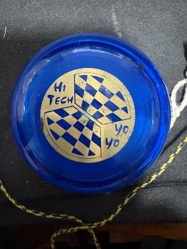 High Tech Yo Yo Vintage 90's Imperial Toy Co. Blue