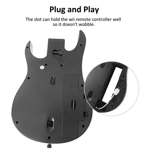 ATUTEN Wireless Guitar Compatible for Wii, Supports for Rock Band Games and Guit - Picture 7 of 7