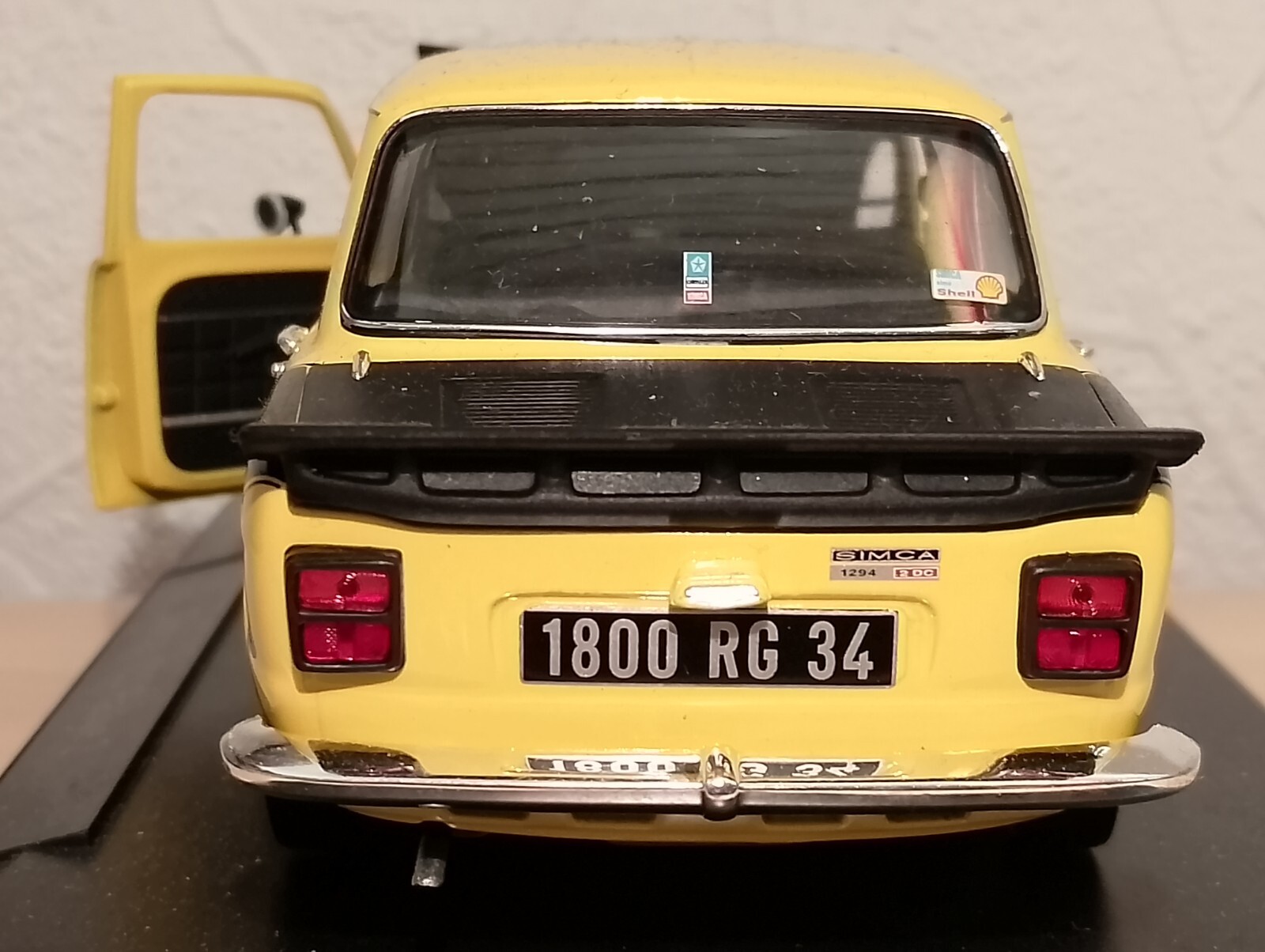 118 SIMCA 1000 RALLYE 2 BJ. 1976 MAYA Gelb NOREV NEU OVP Sehr Selten
