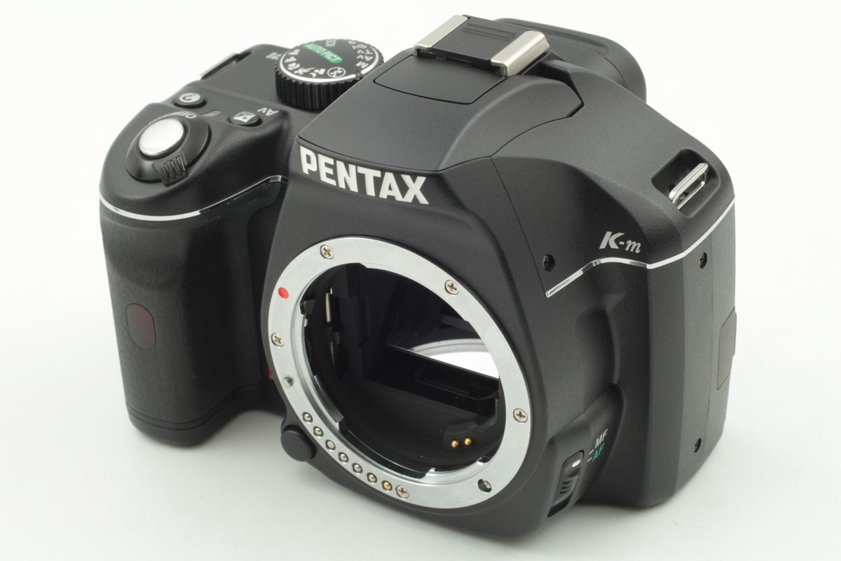 MINT] PENTAX K-m DIGITAL Double Zoom Kit 18-55mm 3.5-5.6 50-200mm