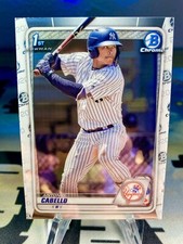 2020 Antonio Cabello Bowman Chrome Prospects 1st Bowman #BCP-85 New York Yankees