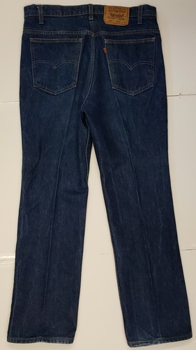 NWOT VINTAGE WRANGLER 946DEN BLUE DENIM JEANS~100% COTTON~MADE IN USA~36" X 30" - Picture 5 of 12