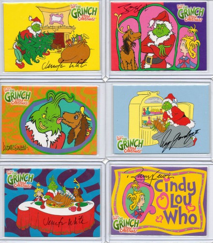 The Grinch  Autograph Card Selection NM Dynamic Forces 2000 - Picture 2 of 15