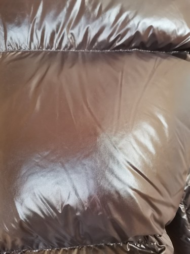 Daunenmantel Lang Glänzend Oversized Gr. S H&M Premium Dunkelbraun Maxi Puffer - Bild 7 von 12