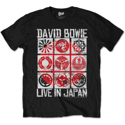 David Bowie Live in Japan T-Shirt OFFICIAL