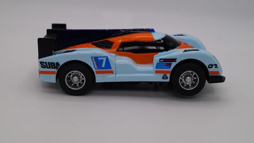1/43 Scale SOBA Light Blue Slot Car SUBA #7 Fits 1:43 Scale Track - Picture 1 of 5