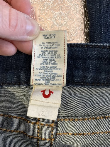True Religion Jeans Women’s Size 28 Bootcut - PERFECT SHAPE - Picture 8 of 9