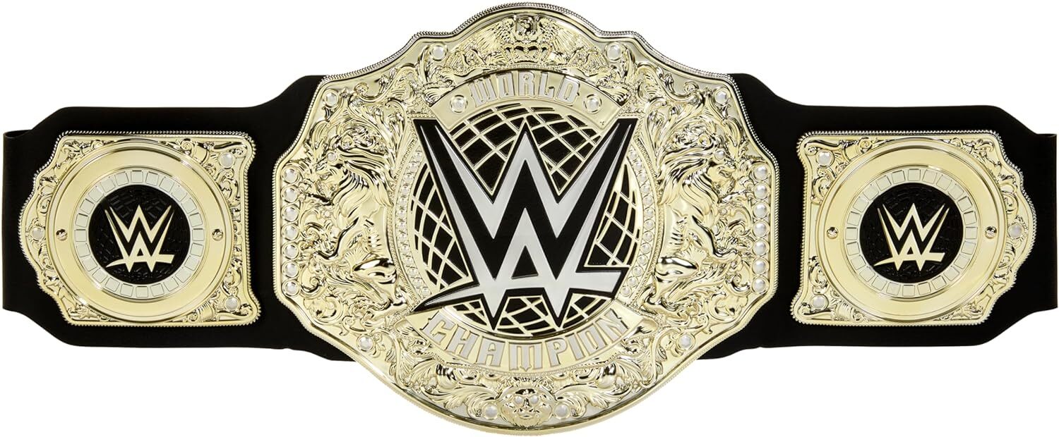 Ролевой костюм для ролевых игр Mattel WWE с титулом чемпиона мира в супертяжелом весе