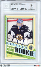 POP 1: Michael Hutchinson RC BGS 9: 2012-13 O-Pee-Chee Rookie Gisto #556