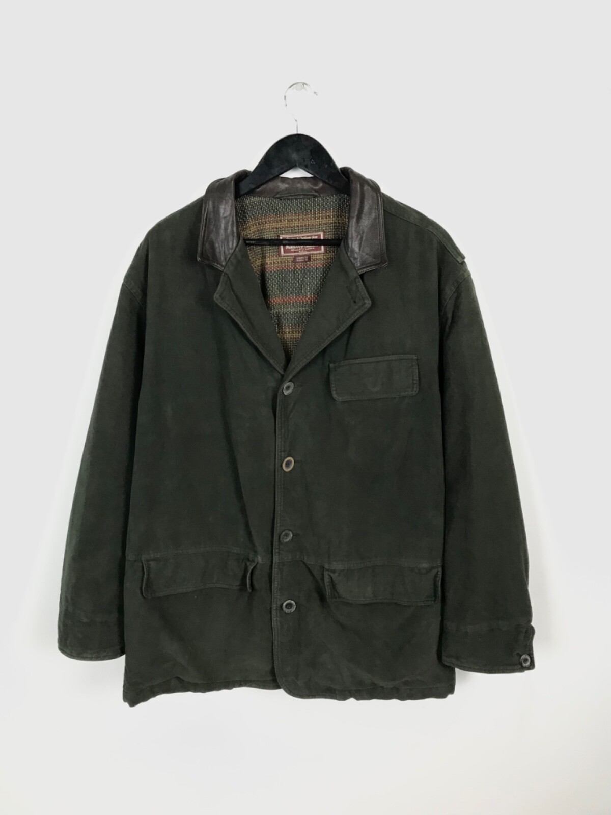Chaqueta abotonada densa Windstoper para hombre 54/XL, Marlboro Classics Quality Lable EE. UU.