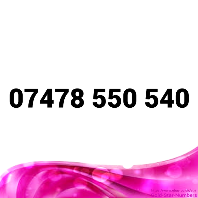 GOLD EASY MEMORABLE MOBILE NUMBER PLATINUM VIP UK PAYG SIM CARD 07478 550 540 GOLD EASY MEMORABLE MOBILE NUMBER PLATINUM VIP UK PAYG SIM CARD 07478 550 540